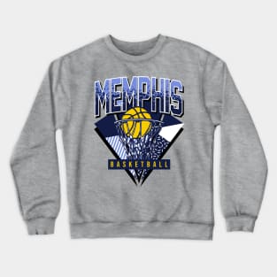 Memphis Basketball 90s Throwback Crewneck Sweatshirt